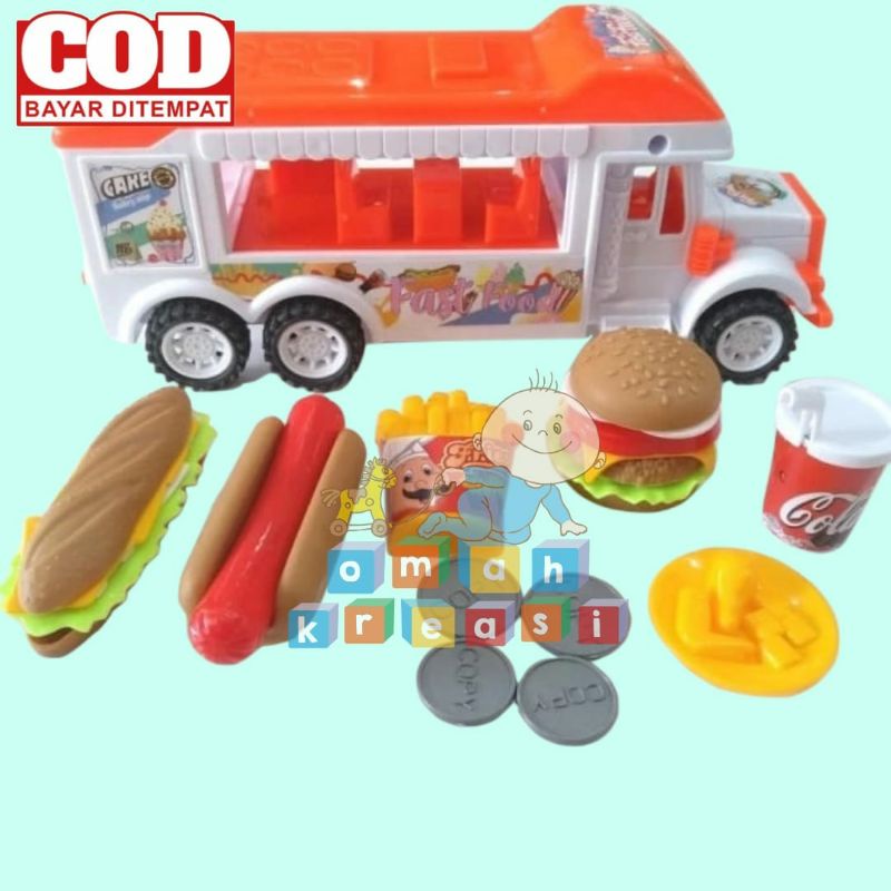 LI 11 TRUCK DELICIOUS FAST FOOD / MAINAN MOBIL TRUCK MENJUAL