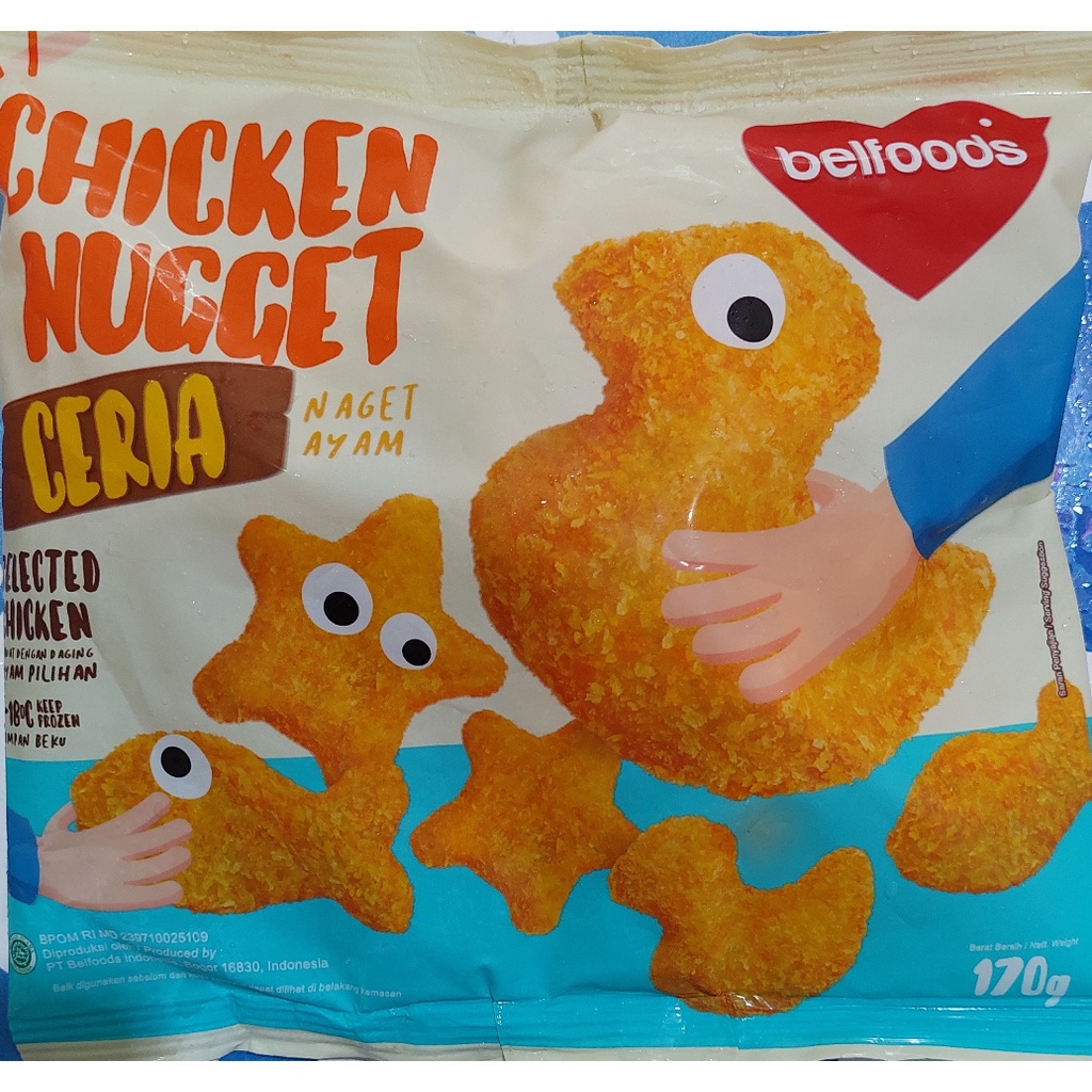 

BELFOODS NUGGET CERIA 170g