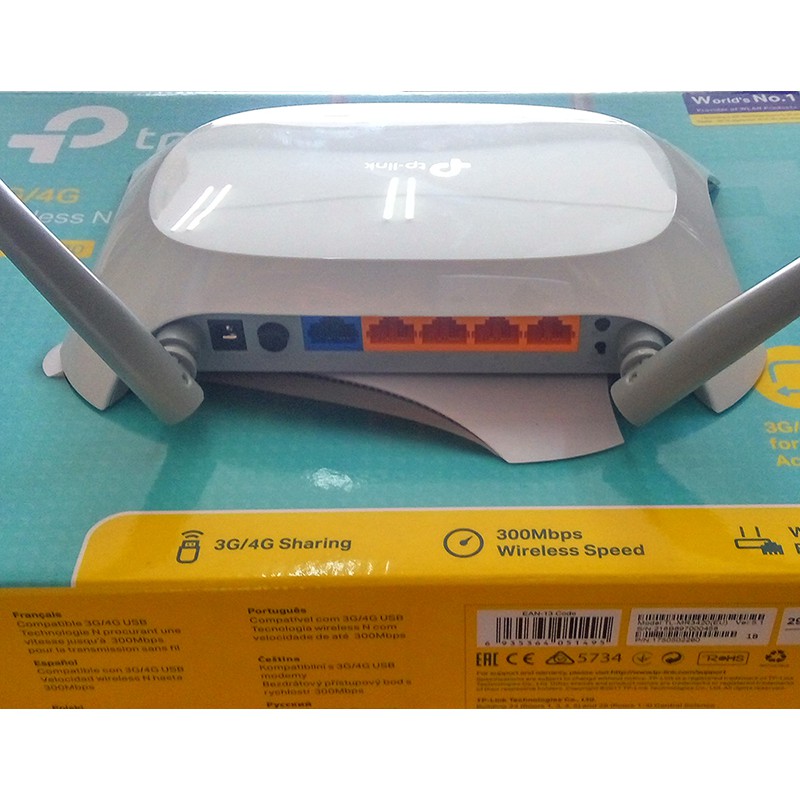 TP-Link TL-MR3420 3G/4G/LTE USB Modem Wireless Router