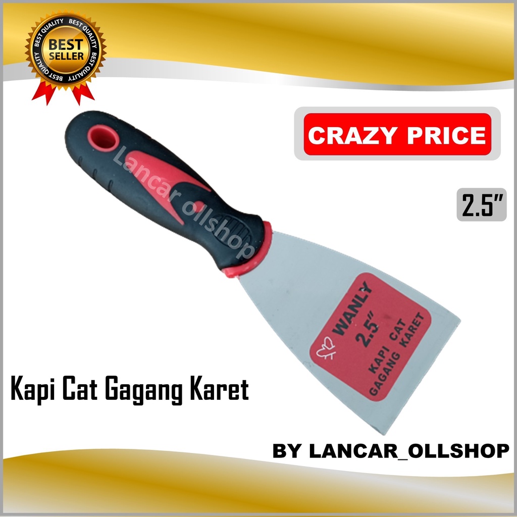 Kapi cat gagang karet 2.5 inch / Kape Cat