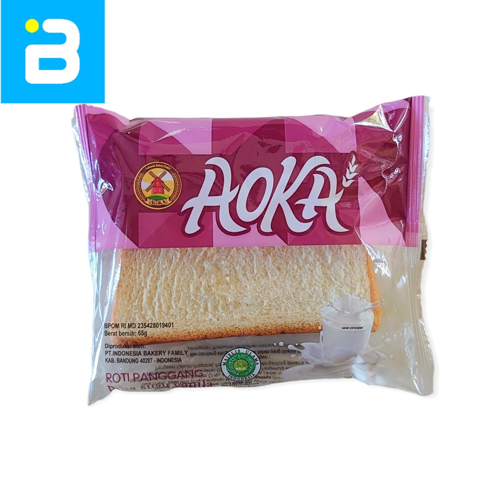 

Aoka Roti Panggang Rasa Susu Vanilla 65 G