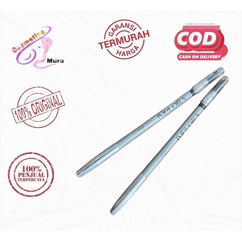 new implora softeyebrow - celak implora terbaru softbrow - pensil alis implora - implora soft brow pensil alis