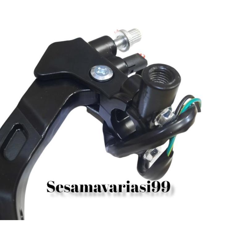Sudah READY.. Brembo master rem kiri black model rcb handle kiri Ninja cb cbr vix vario fu beat dll