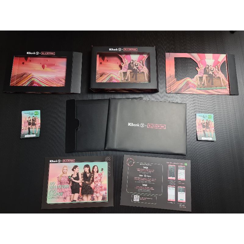 KBANK BLACKPINK - JENNIE JISOO LISA ROSE OFFICIAL ( SHARING )