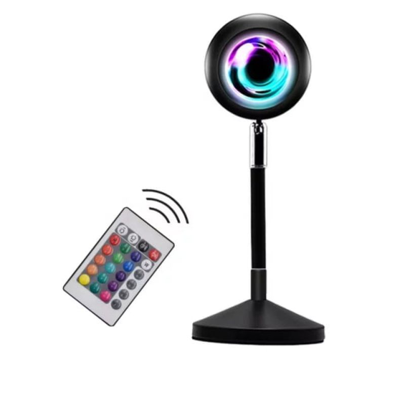 (TWS) Second Generation UFO Sunset Light RGB 16 Colors / Sunset Lamp RGB With Remote Control