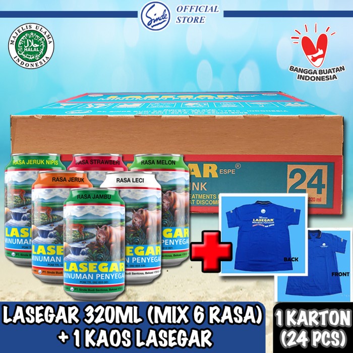 

CARTON: LASEGAR 320ML MIX RASA (BERKUALITAS)