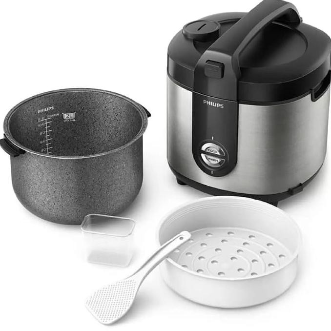 Rice Cooker Philips Hd 3132 Garansi Resmi - Panci Marble - Promo 