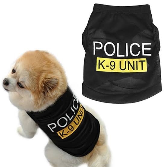 Pakaian Kucing//Baju Kucing/ Pakaian Kostum anjing Kucing POLICE