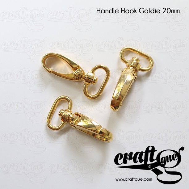 Handle Hook/Pengait Tas Goldie 20mm (Pairs)