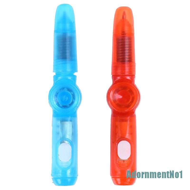 (AdornmentNo1) Pulpen Dengan Lampu LED Warna-Warni