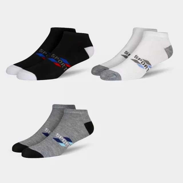 6 PASANG KAOS KAKI MK SPORT/KAOS KAKI PENDEK SEMATAKAKI DEWASA PRIA/WANITA (RANDOM)