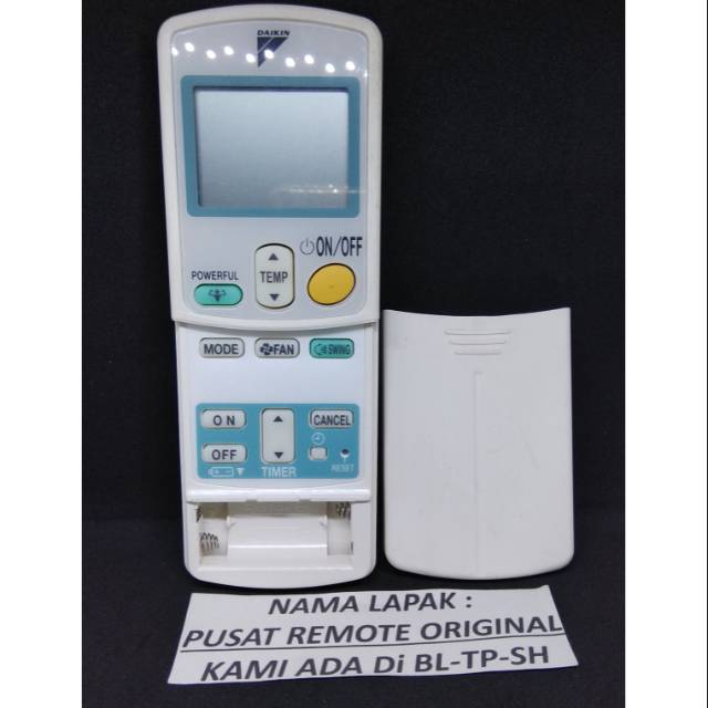 REMOTE REMOT AC DAIKIN ARC433A55 ORIGINAL ASLI