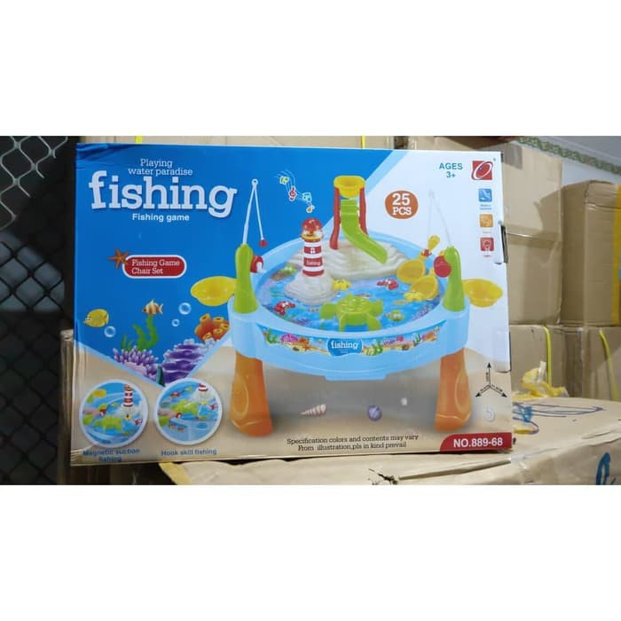 Mainan Anak Water Paradise Fishing Game Mainan Pancingan Ikan - Mainan Anak