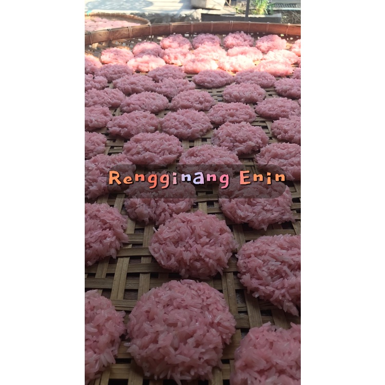 

RENGGINANG / RANGINANG MENTAH 250 g | Rengginang 100% mekar / mengembang