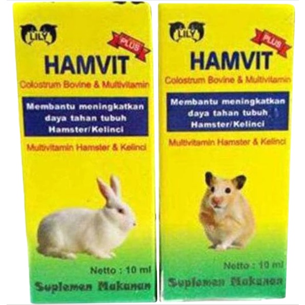 Vitamin Hamster / Kelinci Hamvit - Multivitamin Penafsu Makan Suplemen