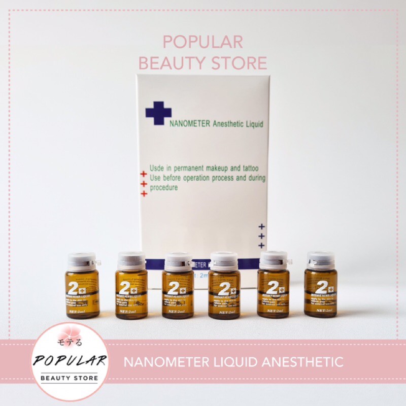 Anestesi cair Nanometer Ampul / anestesi pertengahan sulam