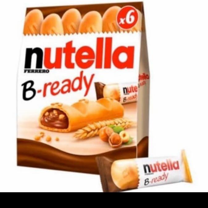 

PROMO NUTELLA BREADY ISI 6 PCS B-READY B READY MAKANAN & MINUMAN