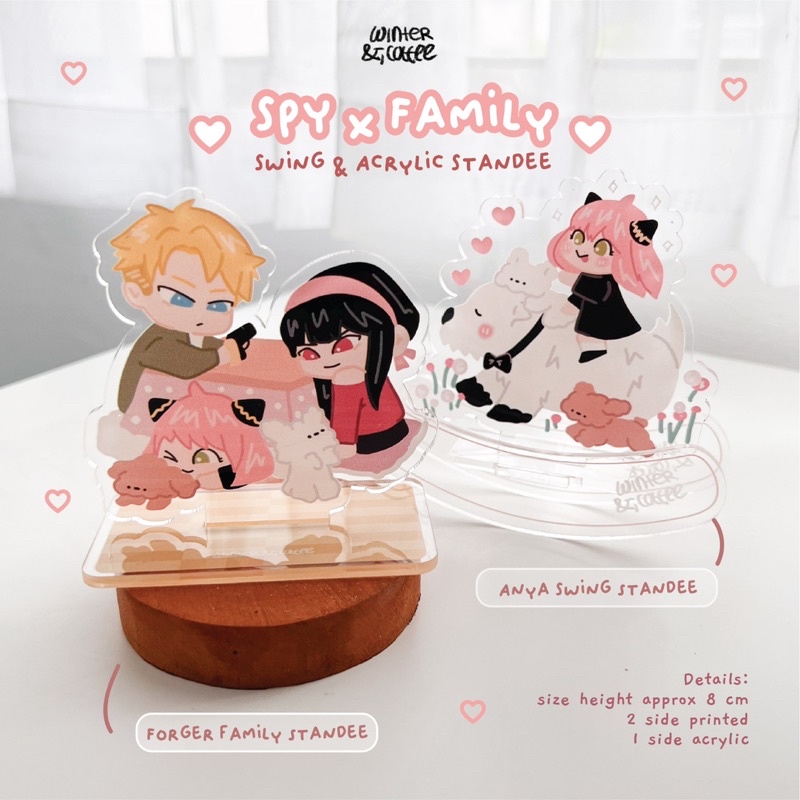 SPY X FAMILY STANDEE by Winter Coffeee