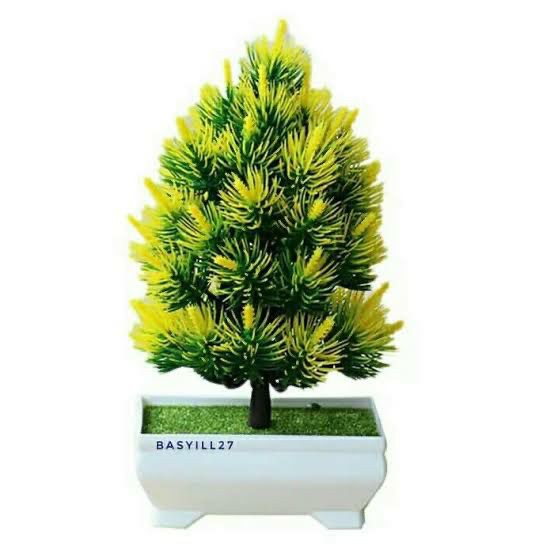 Tanaman Bunga Hias Plastik CEMARA Artificial Pot Bunga Plastik CEMARA-2