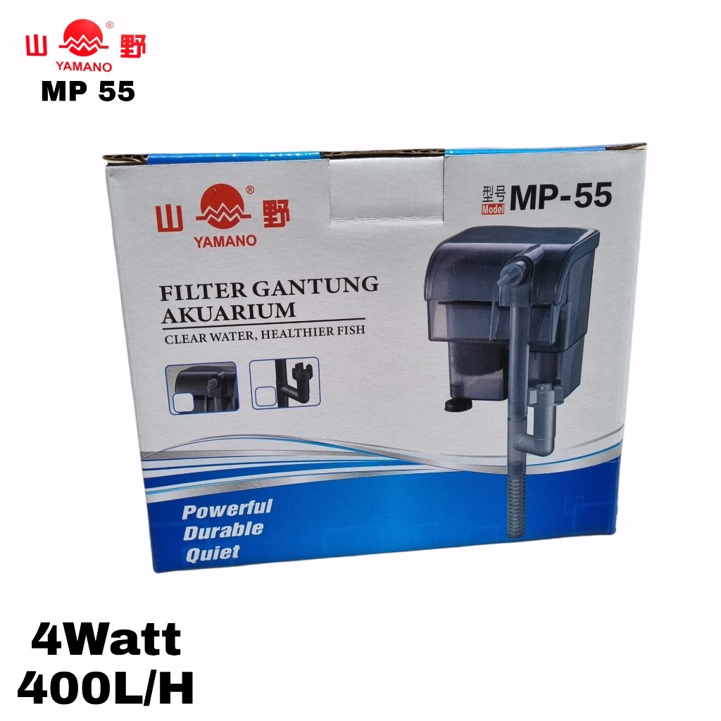 MP 55 YAMANO HANGING FILTER AQUARIUM FILTER GANTUNG AQUARIUM