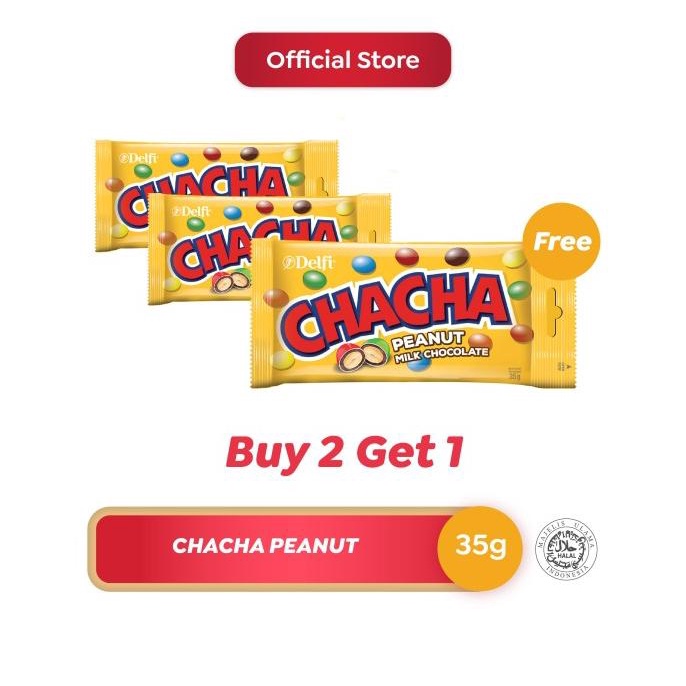 

Chacha Peanut 35 g Buy 2 Get 1