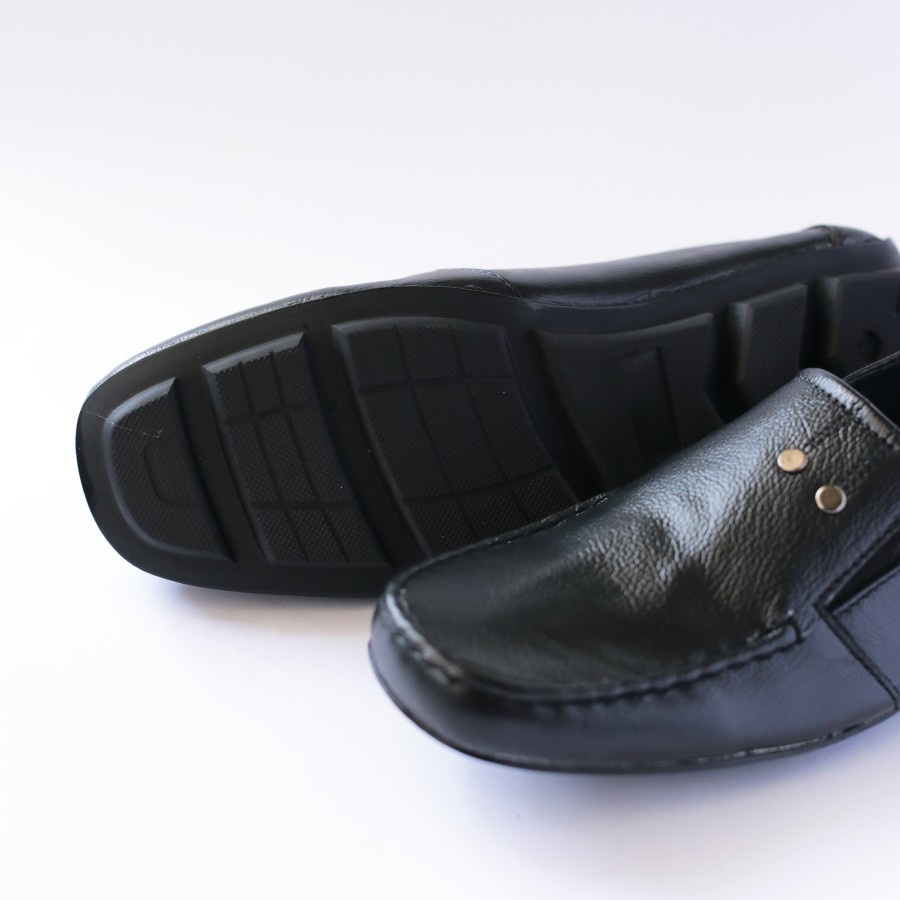 Sepatu Casual slop (Black )Slip On Slop Original Handmade (Hitam)