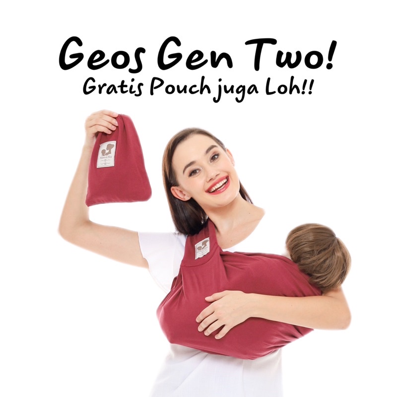 MERE ET MOI GEN TWO [CLASSIC SERIES] | Gendongan Kaos Bayi Geos | Cukin