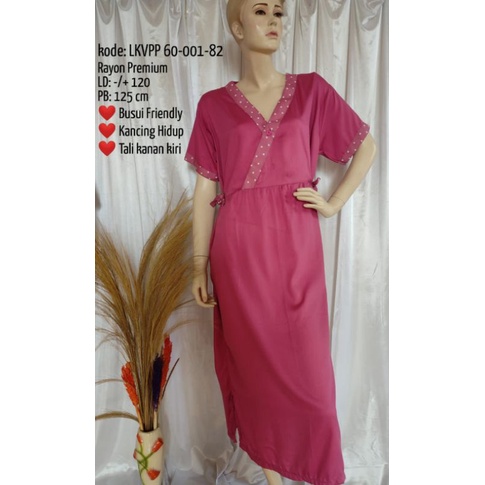 Daster Model Kimono Busui Friendly Rayon Premium