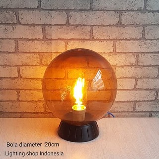 L1075 lampu plafon  pilar taman  dinding bola acrylic anti 