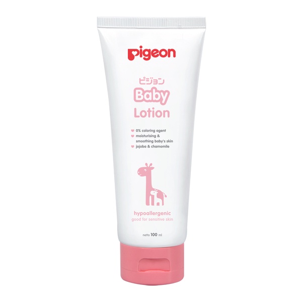 Pigeon Baby Lotion 100ml Krim Untuk Perlindungan Kulit Bayi Cocok Untuk Kulit Normal dan Sensitif