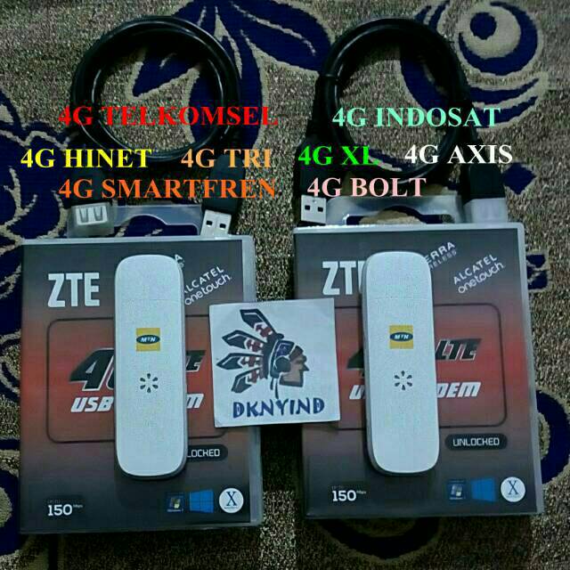 Modem 4G ZTE MF831 ( MF 831 ) Qualcomm Support LTE Smartfren Bolt Tsel Tri XL Indosat ( UNLOCK )