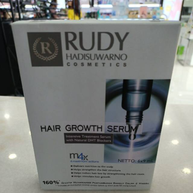 Rudy Hadisuwarno Hair growth serum