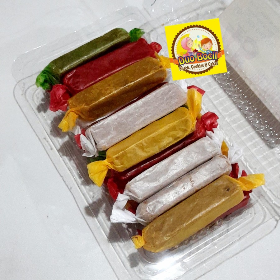 

Permen Tape Manis 250 Gram - Duo Bocil Snack