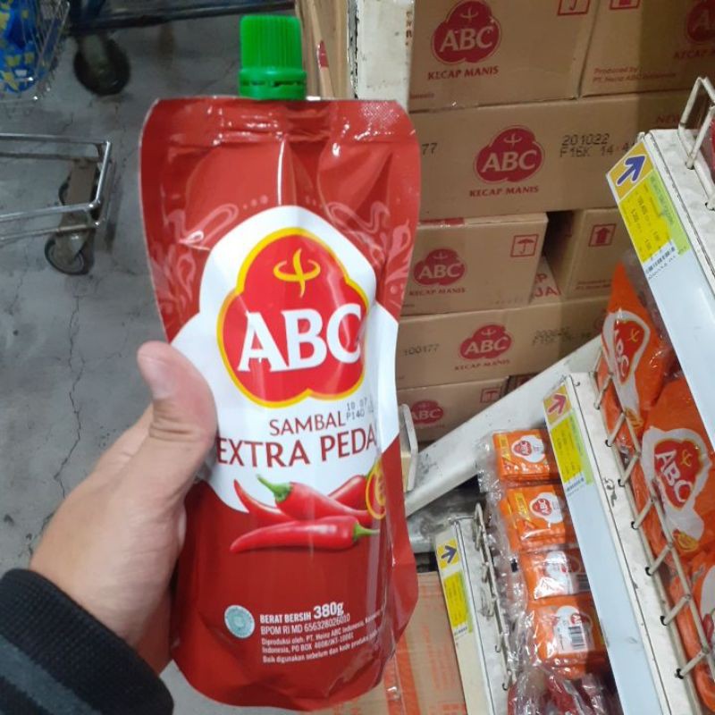 

ABC SAMBAL EXTRA PEDAS POUCH 380 GR HARGA MURAH HARGA GROSIR TOKOGROSIRUYUN