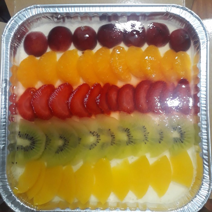 

silky puding buah uk.besar