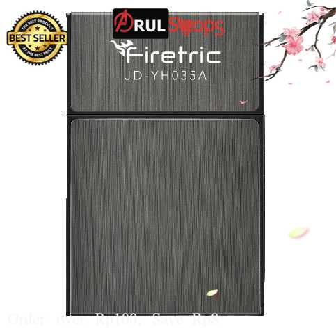 Firetric Focus Kotak Rokok 20 Slot Korek Elektrik Removable