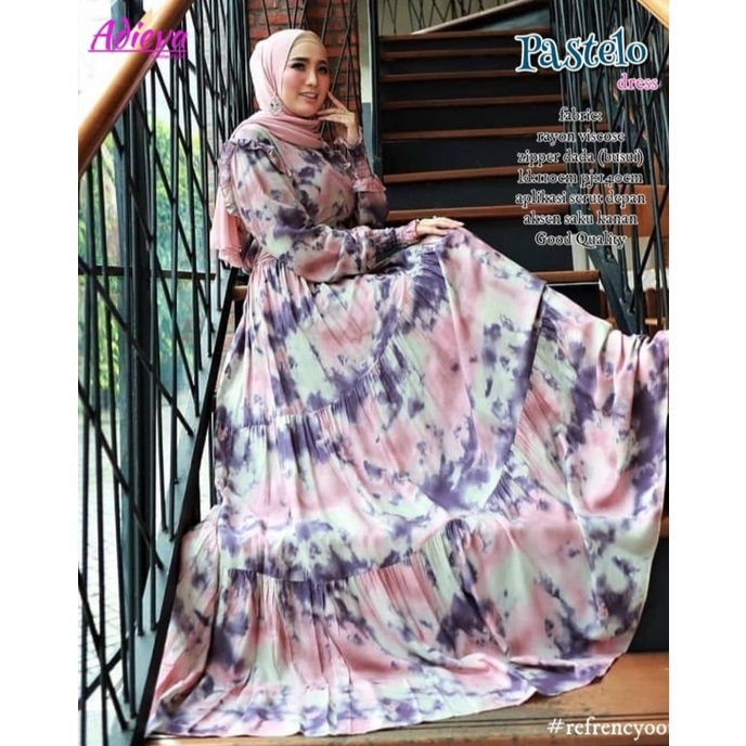 HOMEY DRESS GAMIS BAHAN KATUN VISCOSE ANEKA MOTIF TERBARU SHOPEE_ID #SHOPEE_ID