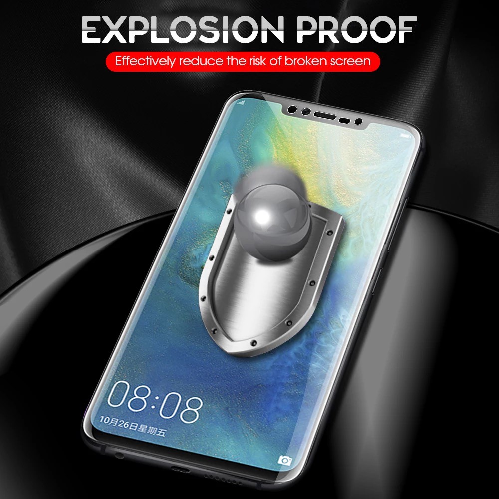 Huawei Mate 30 Pro / Mate 9 Pro / Mate 20 Pro / P30 Pro / Mate 20 / Mate 20X Full Coverage Hydrogel Screen Protector