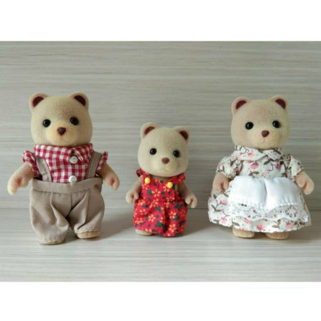 Marmalade Bear Family - Sylvanian Families Original