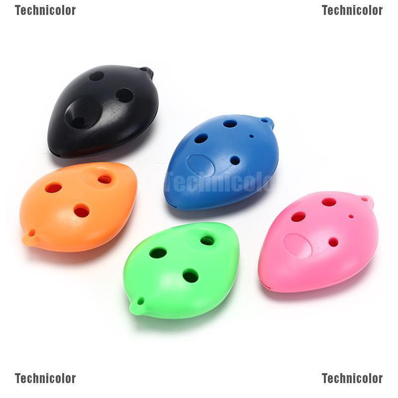 Murah [Bayar di Tempat]Seruling Ocarina Bahan Plastik dengan 6 Lubang, 5 Warna