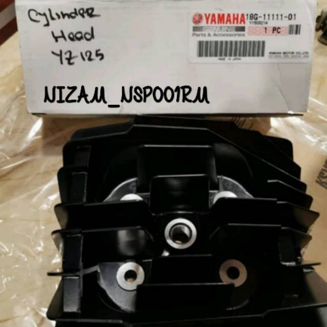 CYLINDER BLOCK BLOK HEAD YZ 125 BELIMBING RACING 100%ASLI ORI YAMAHA