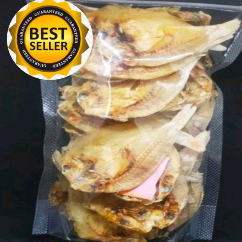 

IKAN ASIN / IKAN ASIN KUNIRAN / IKAN ASIN BULU AYAM / IKAN ASIN JAMBAL ROTI / IKAN ASIN SEPAT BERAT 50 GRM