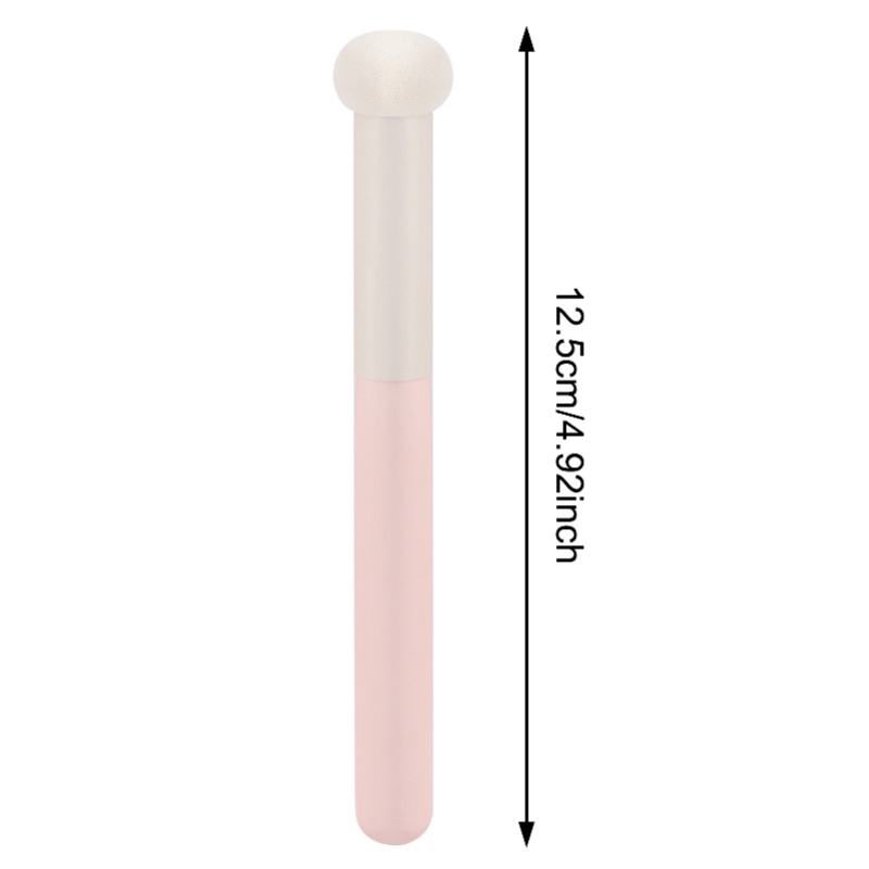Brush Spons Bentuk Bulat Portable Ringan Untuk Makeup