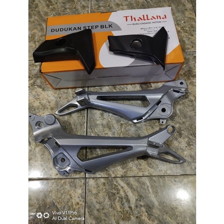 DUDUKAN STEP BELAKANG SUPRA X 125 NEW FOOT STEP