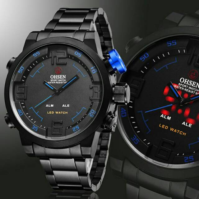 Jam Tangan OHSEN AD1608 ori WR bisa buat renang Murah