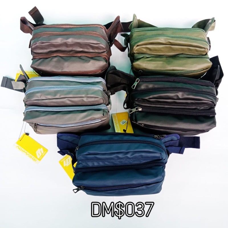 TAS PINGGANG PRIA KANTONG BANYAK TAS PINGGANG MURAH TAS PINGGANG ANTI AIR TAS PRIA MURAH WAIST BAG