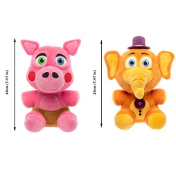 20cm Mainan Five Nights At Freddy's Plush Toys Orville Elephant Pig Pizzeria Simulator Doll Bonek