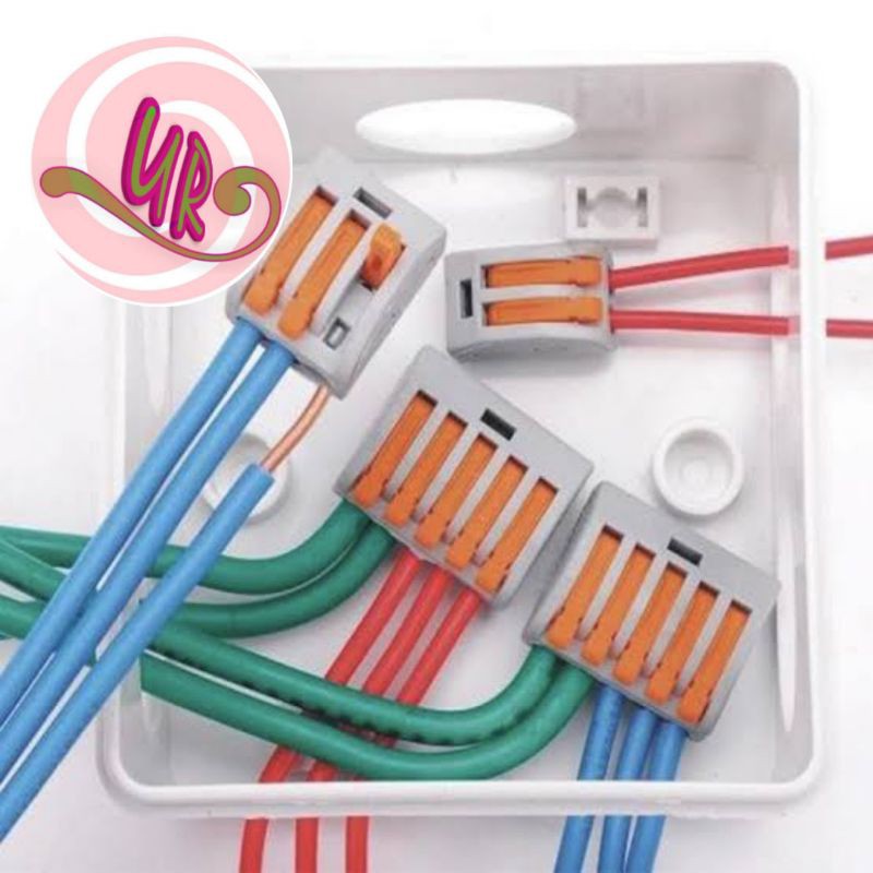 konektor 5 kabel connector WAGO