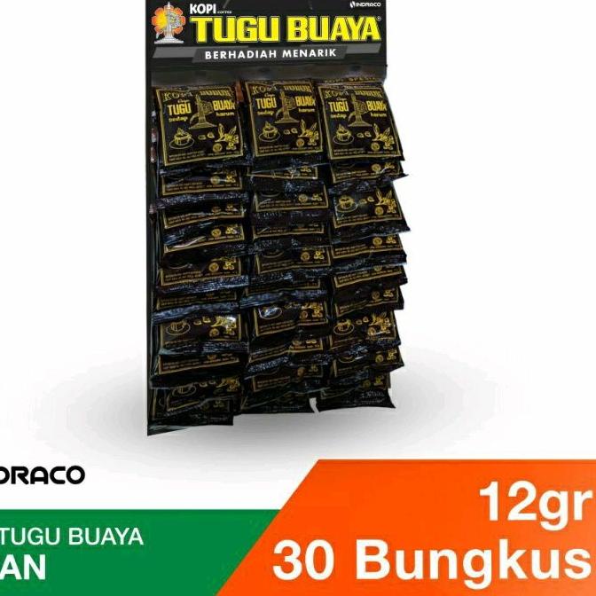 

[KODE PRODUK DC8PY8362] Kopi Tugu Buaya Renteng 12gram Isi 30pcs