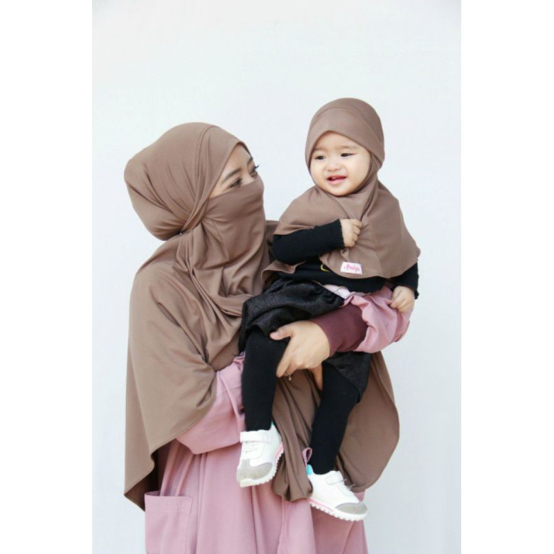 FRENCH KHIMAR IBU DAN ANAK ORIGINAL / FRENCH KHIMAR ALMAHYRA